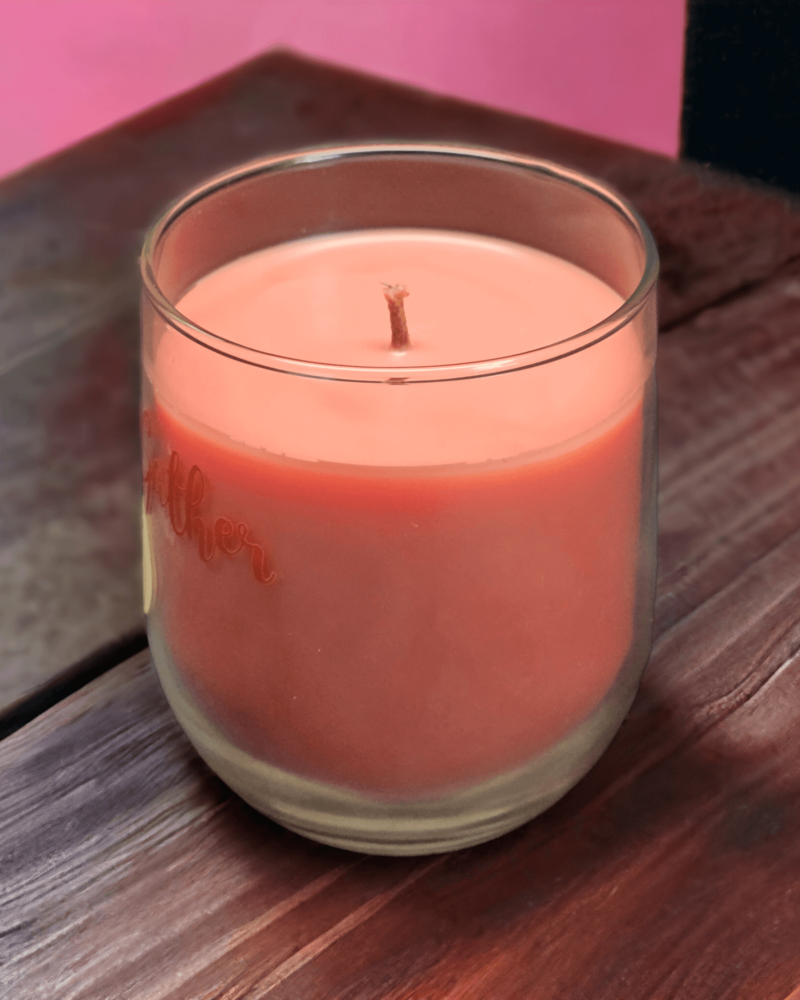 Stemless Wine Glass Candle - Hansel & Gretel's House Scented  Flamingwick Candles & Wax Melts   