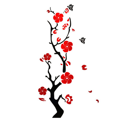 Plum Blossom Porch Decoration Wall Stickers  FlamingWick - Home Décor