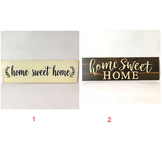 "Home Sweet Home" Wall Art wall art FlamingWick - Home Décor