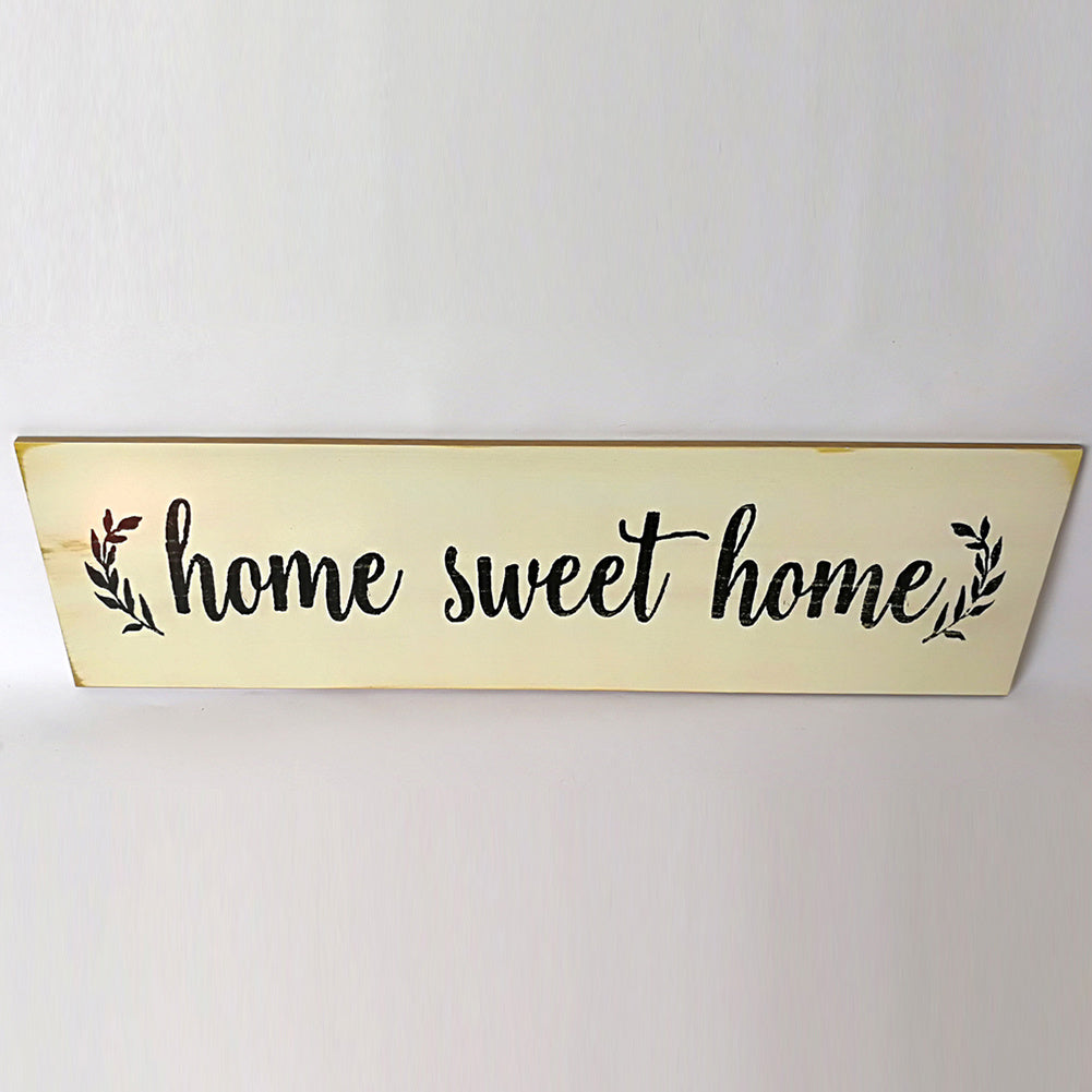 "Home Sweet Home" Wall Art wall art FlamingWick - Home Décor