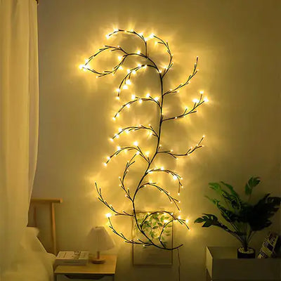 Led Light Room Decor Tree Vines FlamingWick - Home Décor