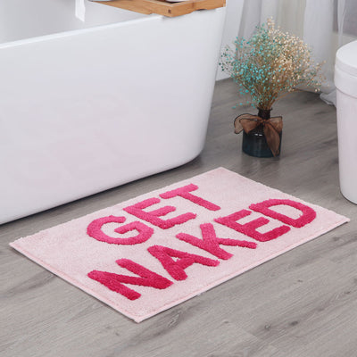 Get Naked Absorbent Floor Mat FlamingWick - Home Décor