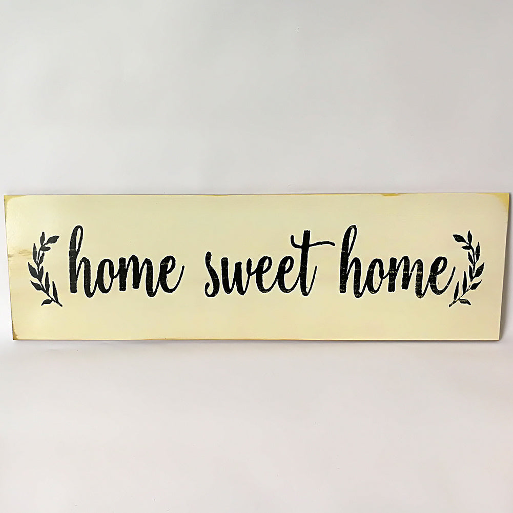 "Home Sweet Home" Wall Art wall art FlamingWick - Home Décor