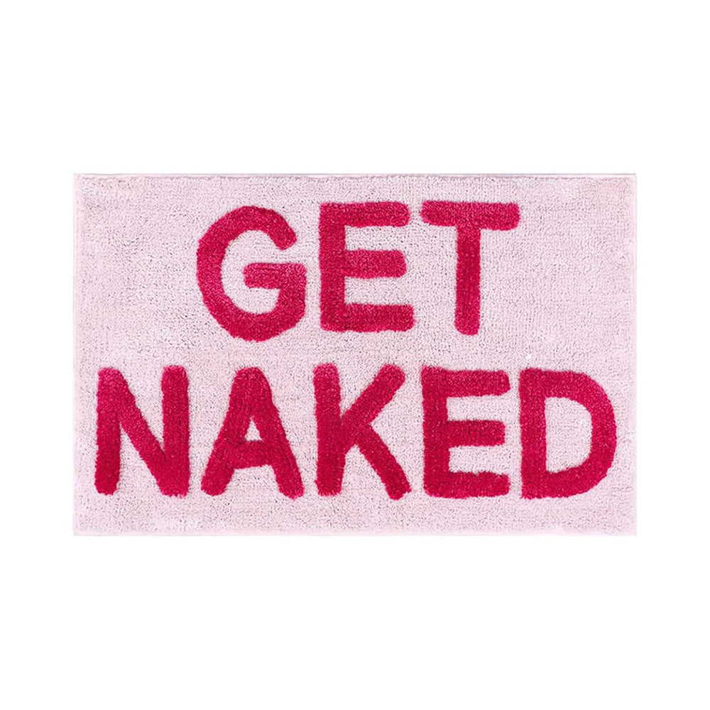 Get Naked Absorbent Floor Mat FlamingWick - Home Décor Pink 40x60cm