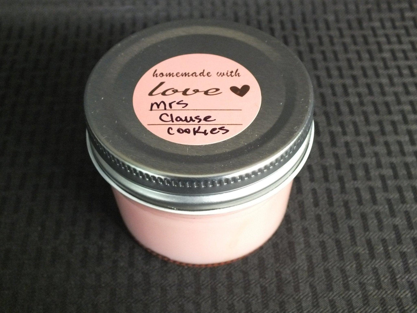 4oz. Mason Jar Candle- Mrs. Claus Cookies Mason Jar Candles FlamingWick Candle Shop